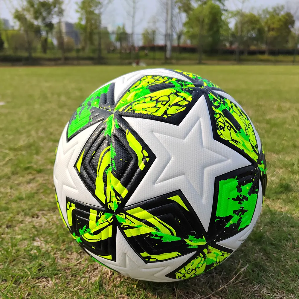High Quality Soccer Balls Official Size 4/5 PU Material Seamless Goal Team Outdoor Match Game Football Training Ballon De Foot