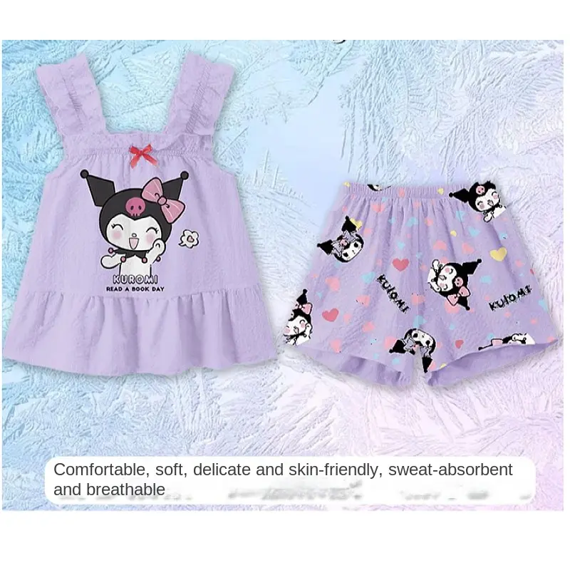 New Spring Autumn Children's Clothing Sets Elsa Boy Sleepwear Long sleeved pants Clothes Kids Pajamas Set Baby Girls Pyjamas