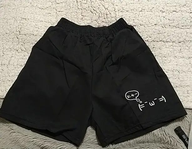Cotton Shorts for Women Black Summer Pantalones Cortos De Mujer Print Japanese Fashion Casual Cute Pants 2025 New Bottoms 27x232