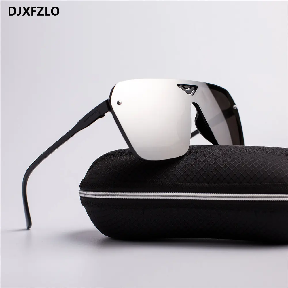 New Goggle Plastic Male Driving Sports Men Dazzling Sunglasses Men Brand Designer Trendy Retro Sun Glasses oculos de sol