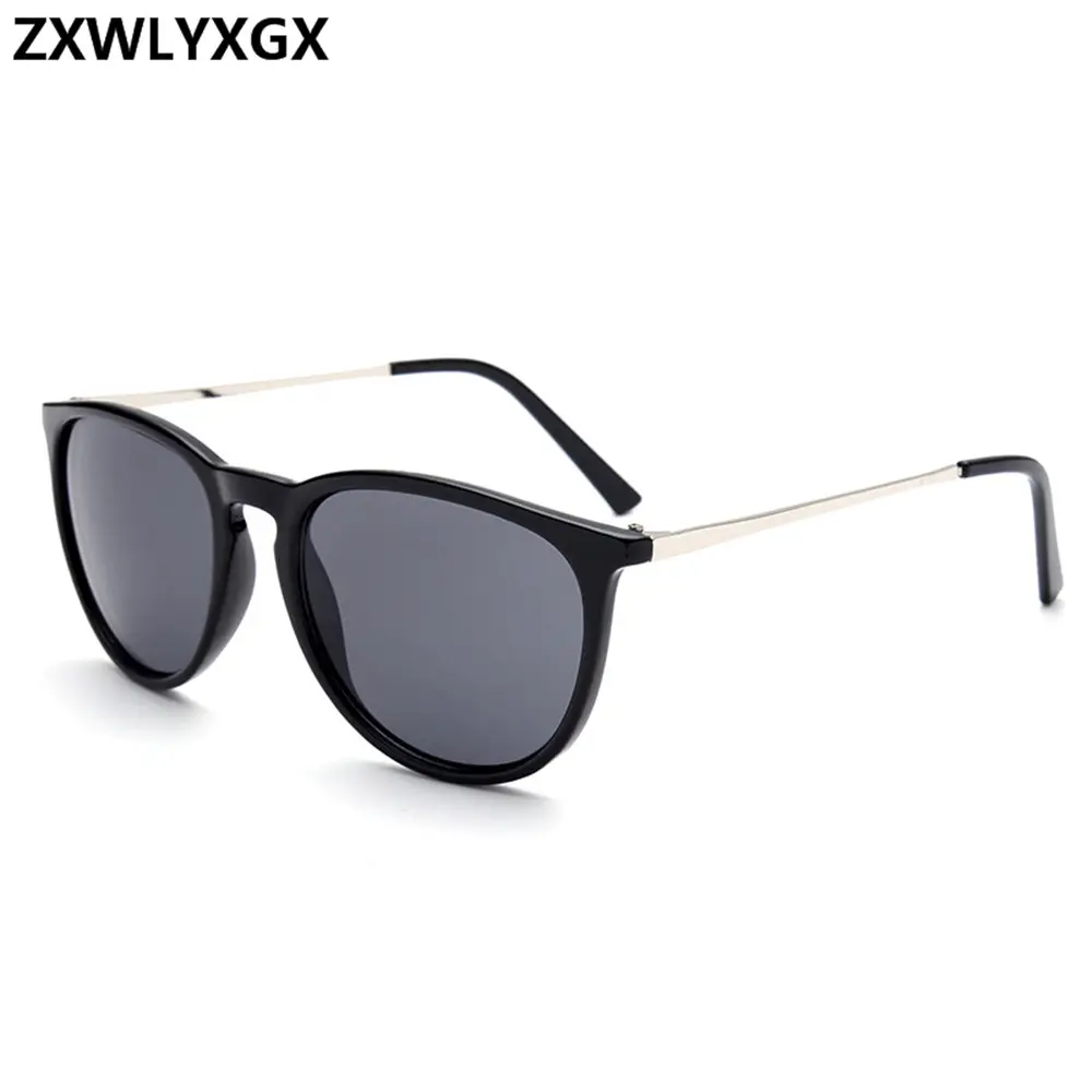 Retro Male Round Sunglasses Women Men Brand Designer Sun Glasses For Lady Alloy Mirror  Oculos De Sol
