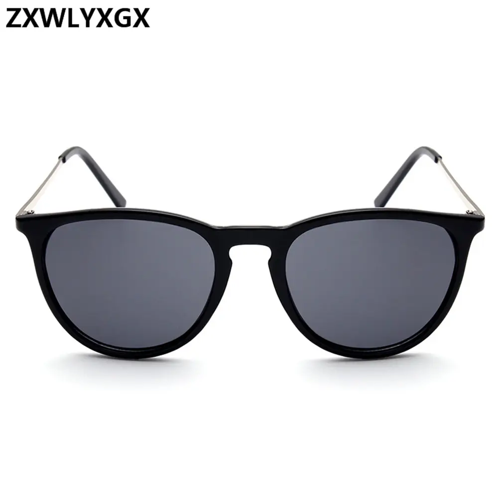 Retro Male Round Sunglasses Women Men Brand Designer Sun Glasses For Lady Alloy Mirror  Oculos De Sol