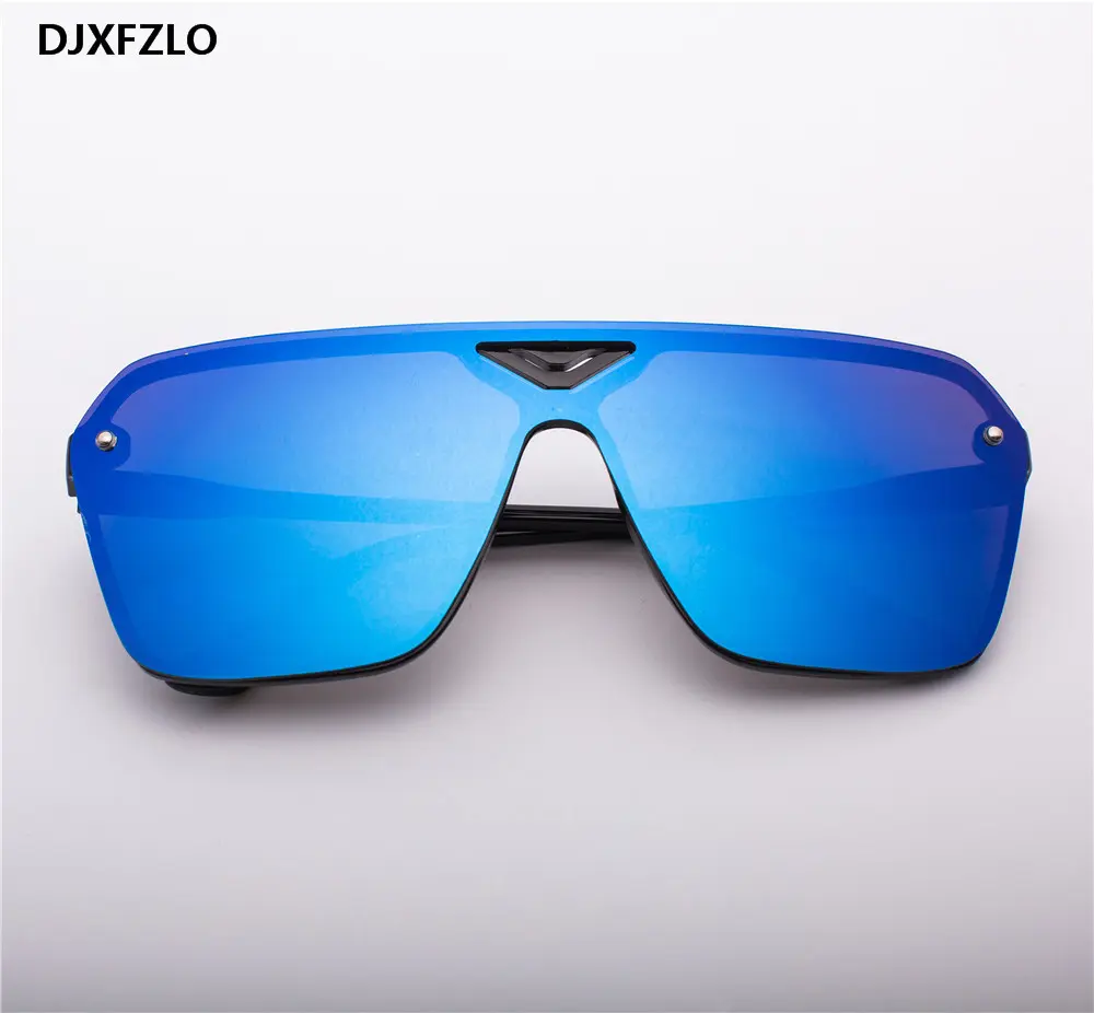 New Goggle Plastic Male Driving Sports Men Dazzling Sunglasses Men Brand Designer Trendy Retro Sun Glasses oculos de sol