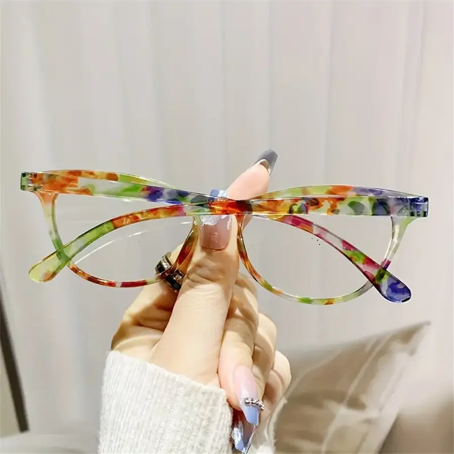 6pcs Anti-blue Light Reading Glasses Ultralight TR90 Sport Presbyopia Eyeglasses Women Men Far Sight Optical Eyewear Diopters
