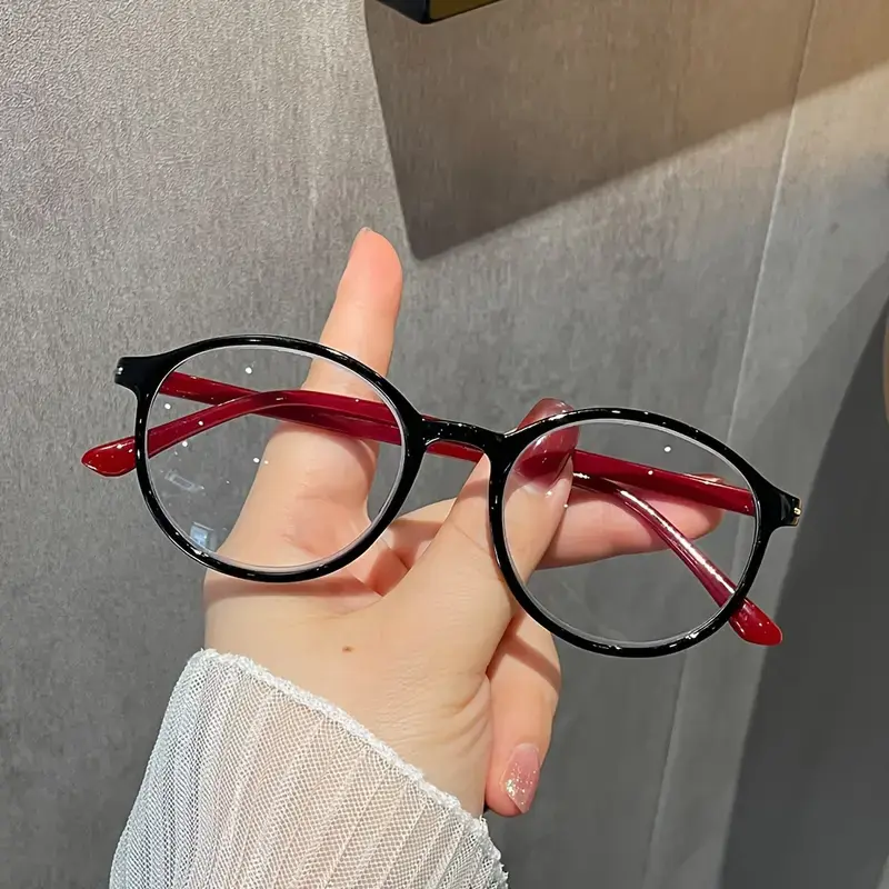 3pcs Ultra-Lightweight Blue Light Blocking Glasses - Stylish Round Frame Reading Glasses for Men & Women with PC Lenses