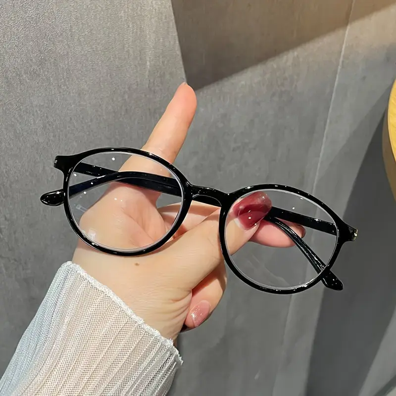 3pcs Ultra-Lightweight Blue Light Blocking Glasses - Stylish Round Frame Reading Glasses for Men & Women with PC Lenses