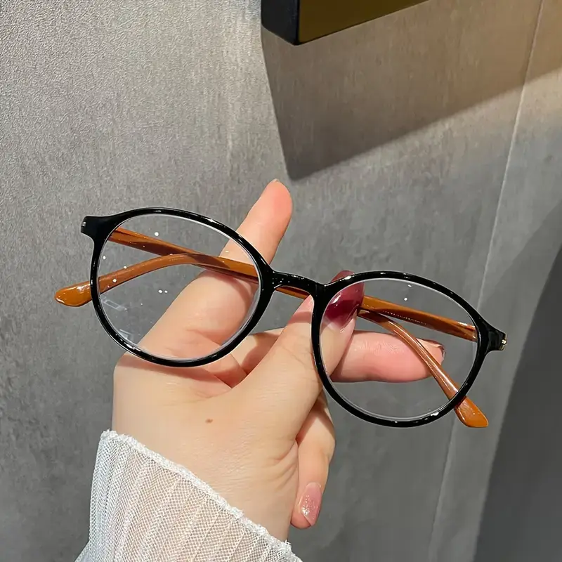 3pcs Ultra-Lightweight Blue Light Blocking Glasses - Stylish Round Frame Reading Glasses for Men & Women with PC Lenses