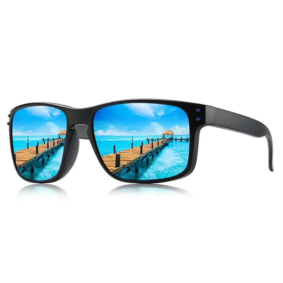 New Fashion Guy's Sun Glasses Polarized Sunglasses Men Classic Design Mirror Square Ladies Sun Glasses Women