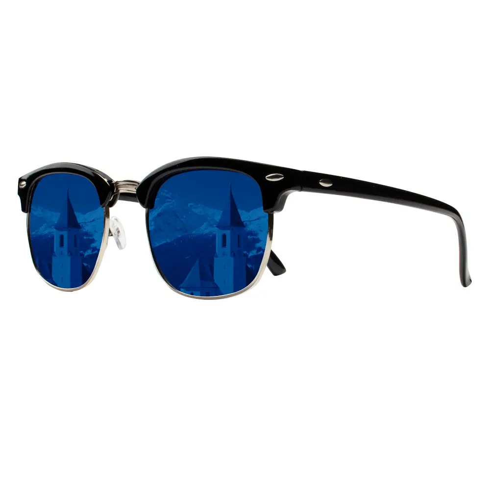 Classic Polarized Brand Designer Sunglasses Men Women Retro  High Quality Sun Glasses Rivet Female Male Fashion Mirror Sunglass