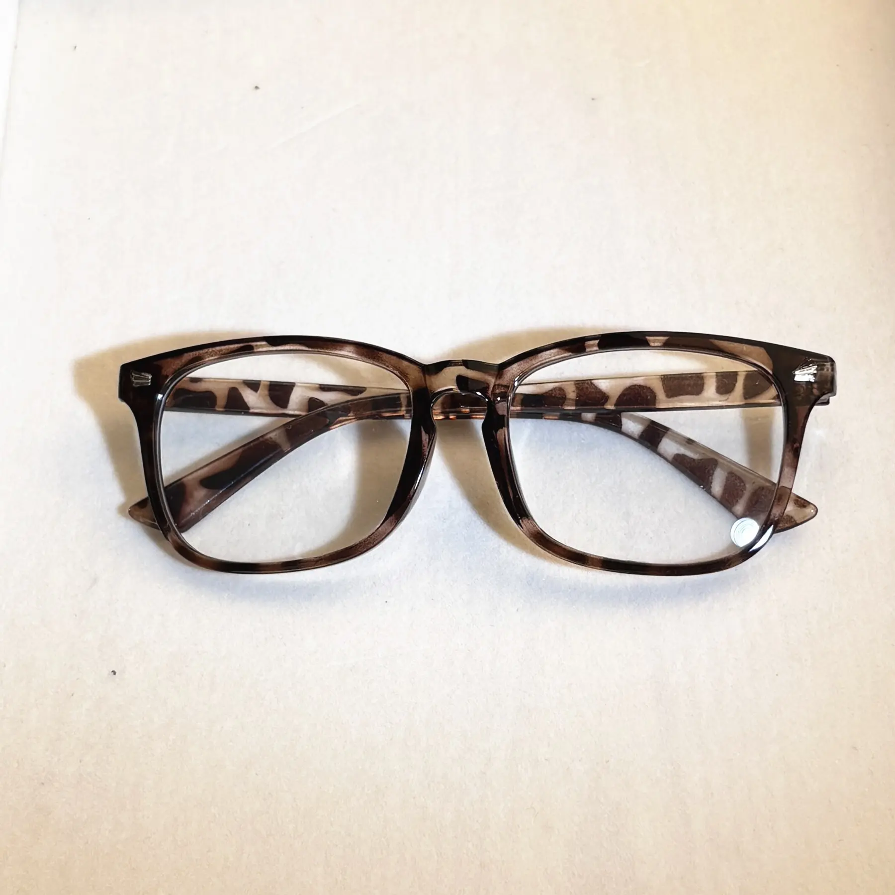 2pcs Reading Glasses Ultra-Light HD Reading Glasses for Men & Women - Stylish Square Frame, Portable Design, Adjustable