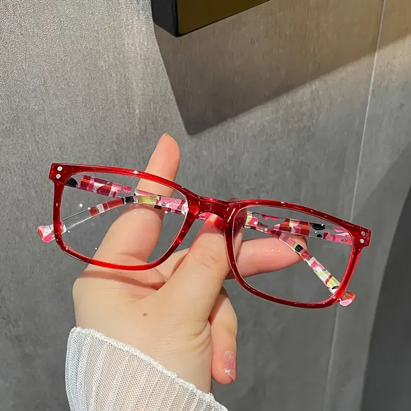 2PCS Reading Glasses Lightweight Anti Eyestrain Fashion Computer Presbyopic Glasses For Women Men