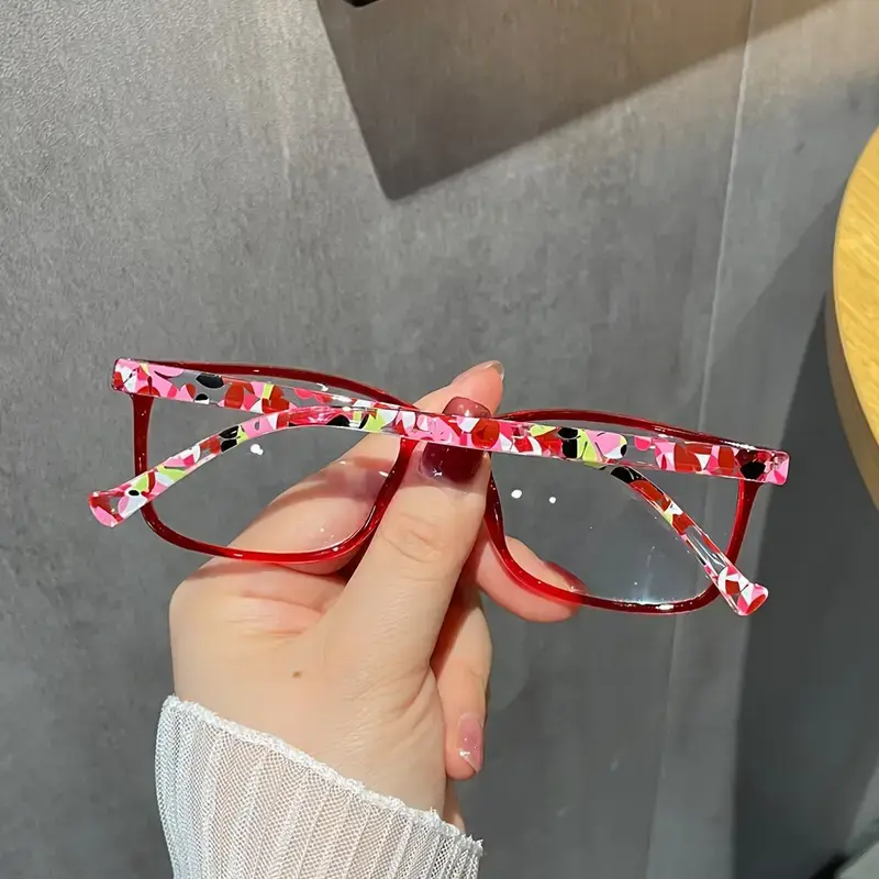 2PCS Reading Glasses Lightweight Anti Eyestrain Fashion Computer Presbyopic Glasses For Women Men
