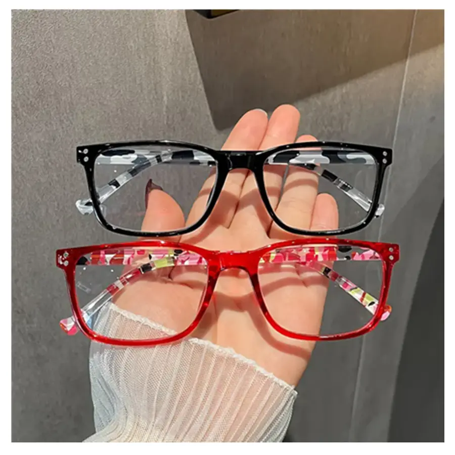2PCS Reading Glasses Lightweight Anti Eyestrain Fashion Computer Presbyopic Glasses For Women Men