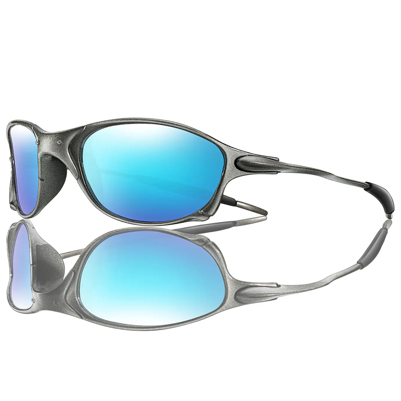 Men Women Sunglasses Metal and Plastic Light weight Frame UV400 Outdoor Sports Fishing Cycling Running, Hiking, Driving Goggles