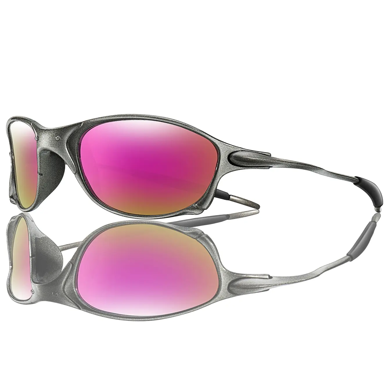 Men Women Sunglasses Metal and Plastic Light weight Frame UV400 Outdoor Sports Fishing Cycling Running, Hiking, Driving Goggles