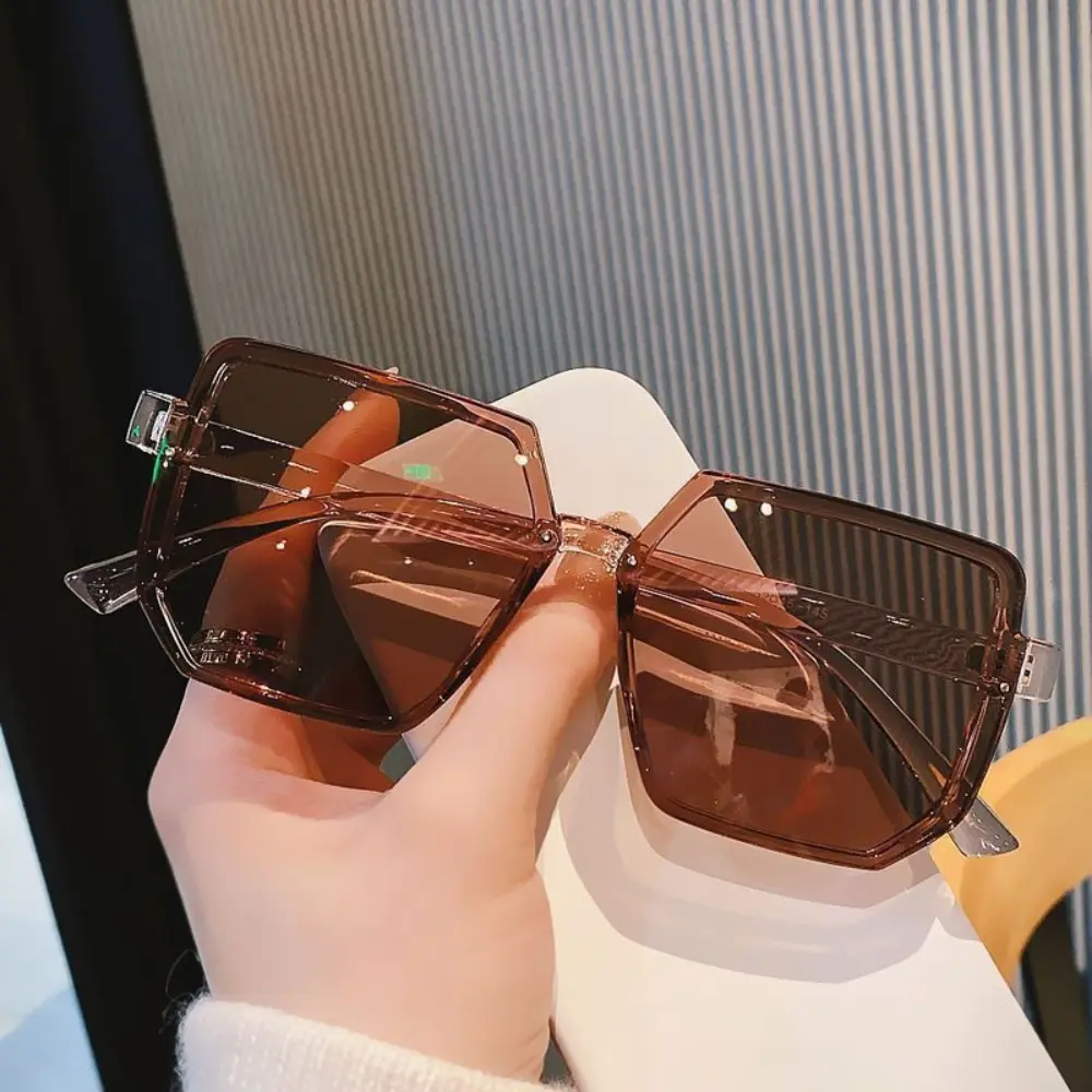 2025 New Anti-ultraviolet Women's Sunglasses Shade Driving Sunglasses Korean Version of The Trend Retro Sun Glasses Women