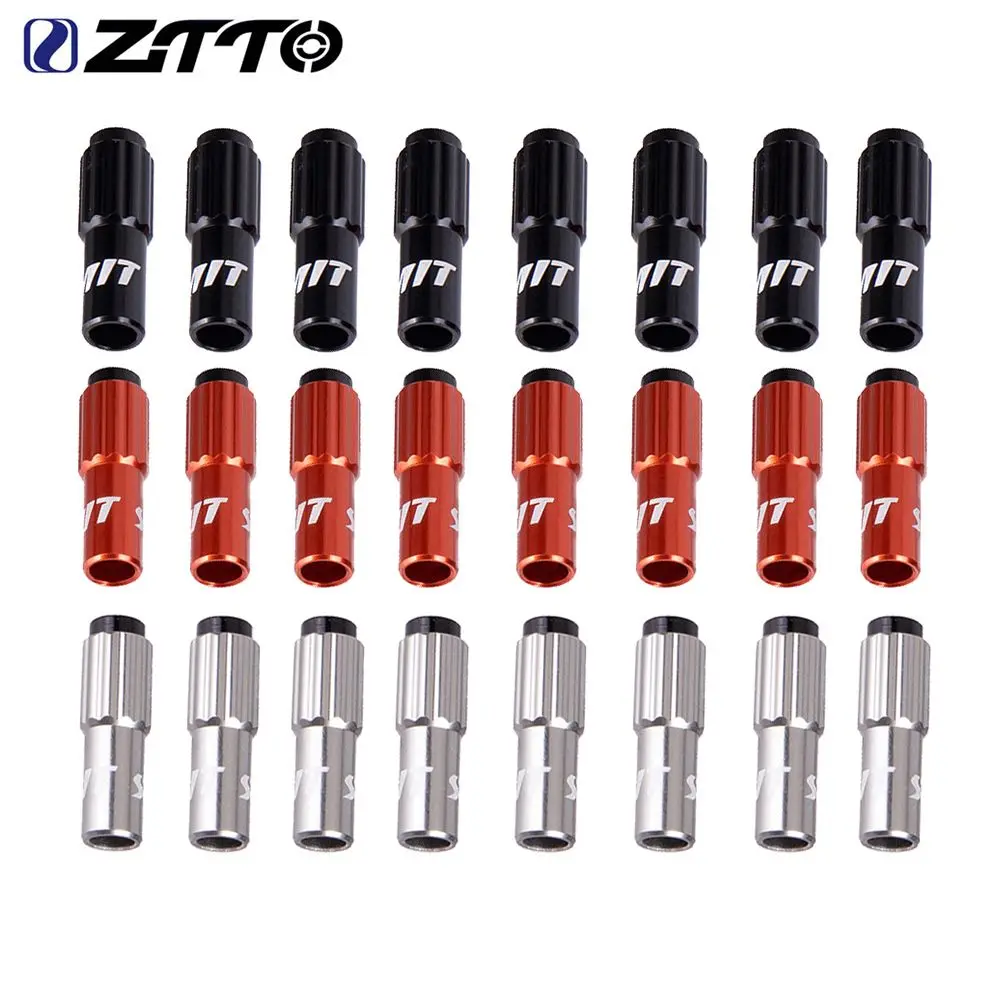 2pcs Brake Cable Gear MTB Bikes Adjust Housing Caps Shift Connector Micro Adjustable Screws Road Bike Shifter Cables Line Parts
