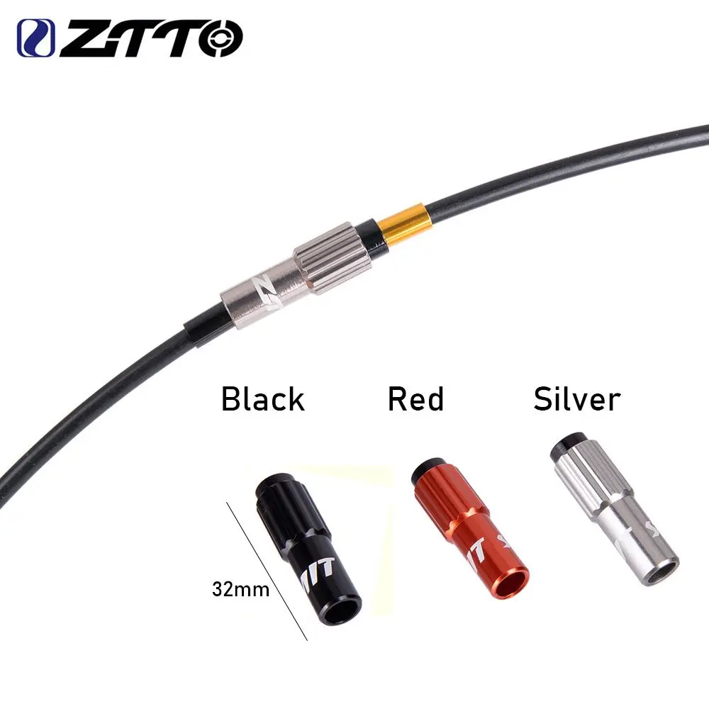 2pcs Brake Cable Gear MTB Bikes Adjust Housing Caps Shift Connector Micro Adjustable Screws Road Bike Shifter Cables Line Parts