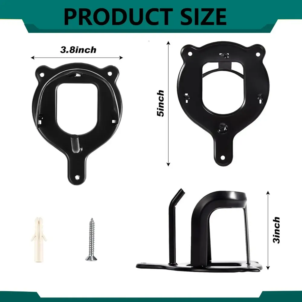 Durable With Hooks Metal Saddle Racks Pipes & Screws Wall Mounted Halter Hanger Multi-Functional Bridle Holder Ranch