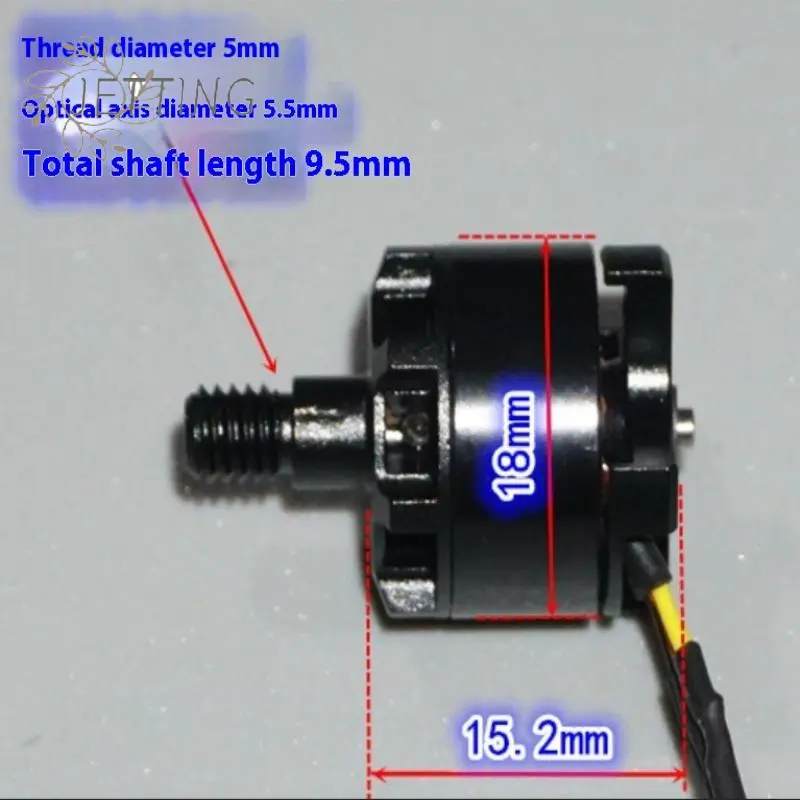 3S 1306 3000KV CW CCW Brushless Motor DC12V Mini Outer Rotor Motor BLDC For Unmanned Aerial Vehicle RC Quadcopter Aircraft
