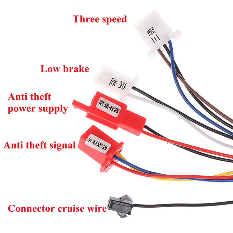 36V/48V 350W Brushless Motor Controller DC Motor Regulator Speed Controller For Electric Bicycle E-bike Scooter