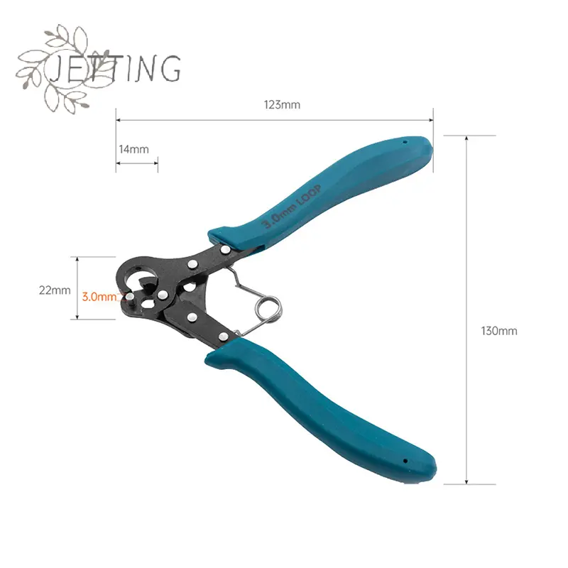 1.5/2.25/3mm Wire Rolling Plier Set For Wire Winding Bending Repair Making Tool Round Nose Pliers For Wire Ring Wrapping