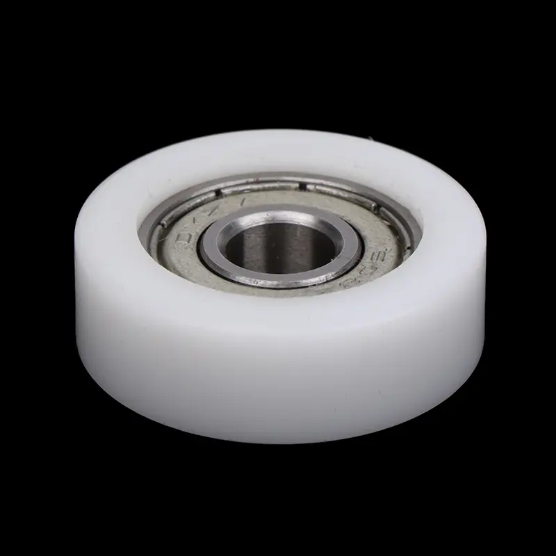 1PC 608 8*30*10mm Injection Molded Nylon Coated Bearing Wheel Bearing Roller Wheel Track Rail Pulley Door Window Track Pulley