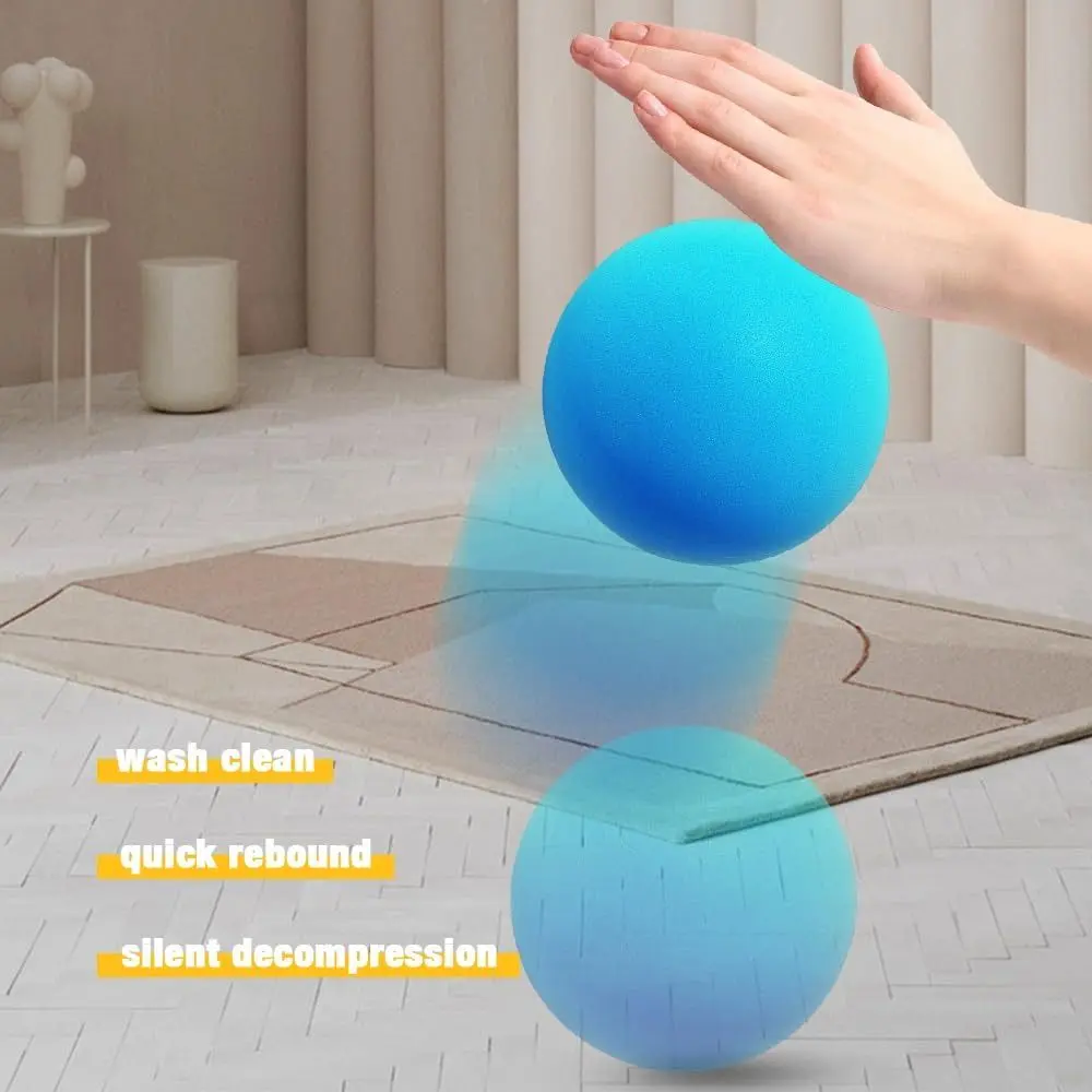 Foam Silent Basketball Low Noise Indoor Activities Indoor Training Ball Easy to Grip Lightweight Bouncing Basketball Team Sports
