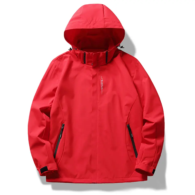Winter New Men's Windproof and Waterproof Assault Jacket, Loose Fit Jacket, Daily Outdoor Leisure Travel Climbing Jacket