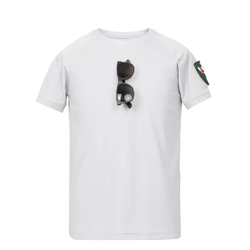 Men Summer Quick Dry Tees Tactical Combat T-shirt Male Camping Hiking Trekking Breathable Pullover Climbing Casual Cargo TShirts