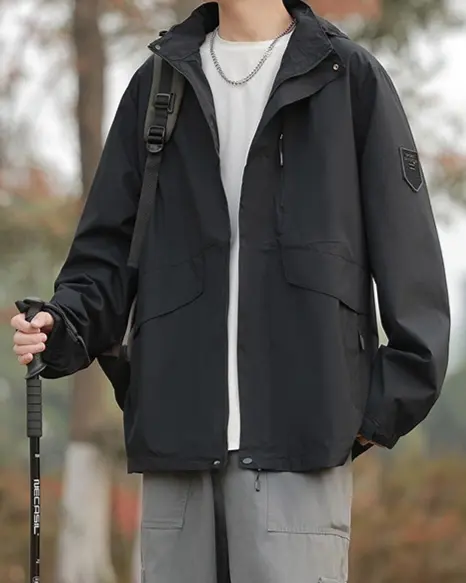 Men's Spring and Autumn Fashion Classic Comfortable Anti Wrinkle Trend Outdoor Casual Stormtrooper Jacket Coat