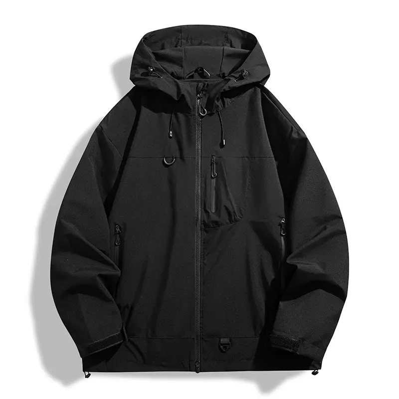 Mens Couple Mountain Jacket Outdoor Hiking Windproof Waterproof Fleece Lined Winter Coat Trendy Casual