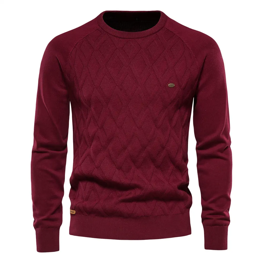 2025 Spring and Autumn New Men's Pure Cotton Hoodie Fashion Casual Solid Color Sports Shirt
