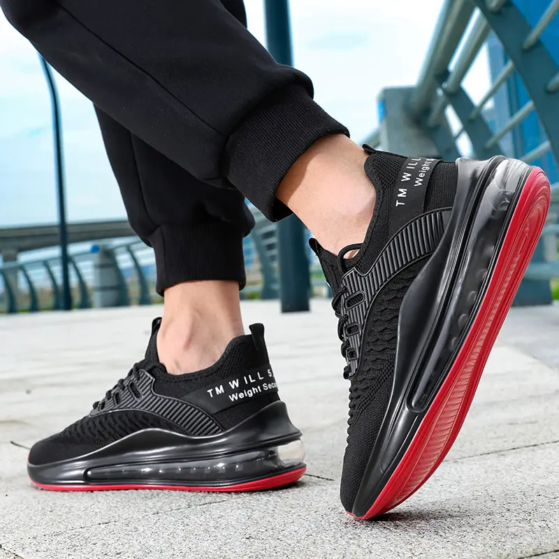 Men Casual Air Cushion Running Shoes Comfortable Male Autumn New Mesh Breathable Ligh Soft Sports Sneakers 2025 Basketball Shoes