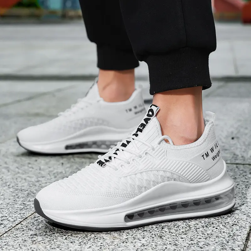 Men Casual Air Cushion Running Shoes Comfortable Male Autumn New Mesh Breathable Ligh Soft Sports Sneakers 2025 Basketball Shoes