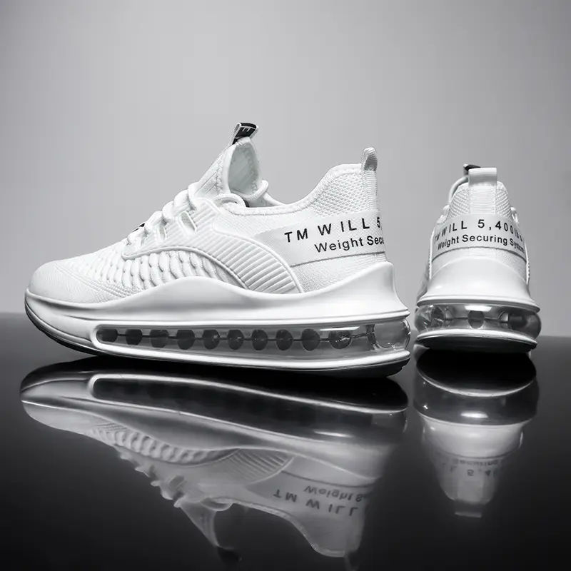 Men Casual Air Cushion Running Shoes Comfortable Male Autumn New Mesh Breathable Ligh Soft Sports Sneakers 2025 Basketball Shoes