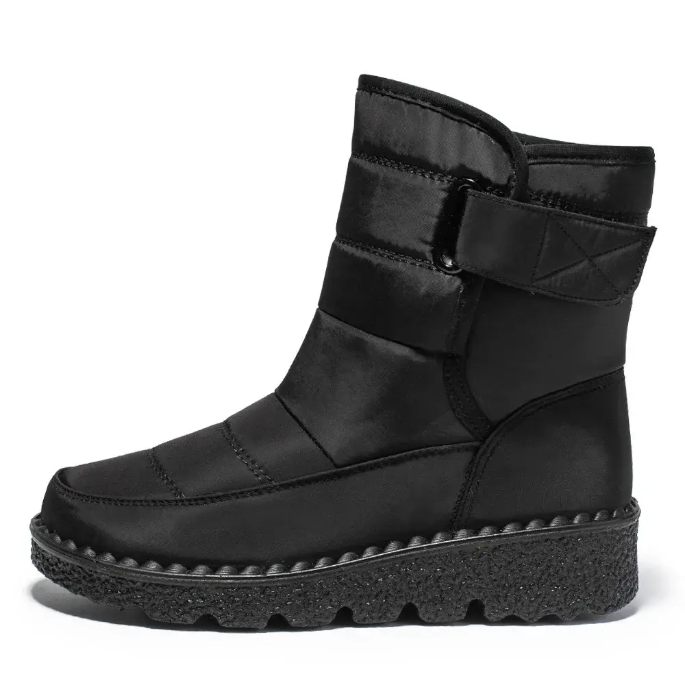 Women Boots Mid-Calf Winter Shoes For Women Snow Boots Casual Watarproof Platform Heels Botas Mujer  Winter Boots Female
