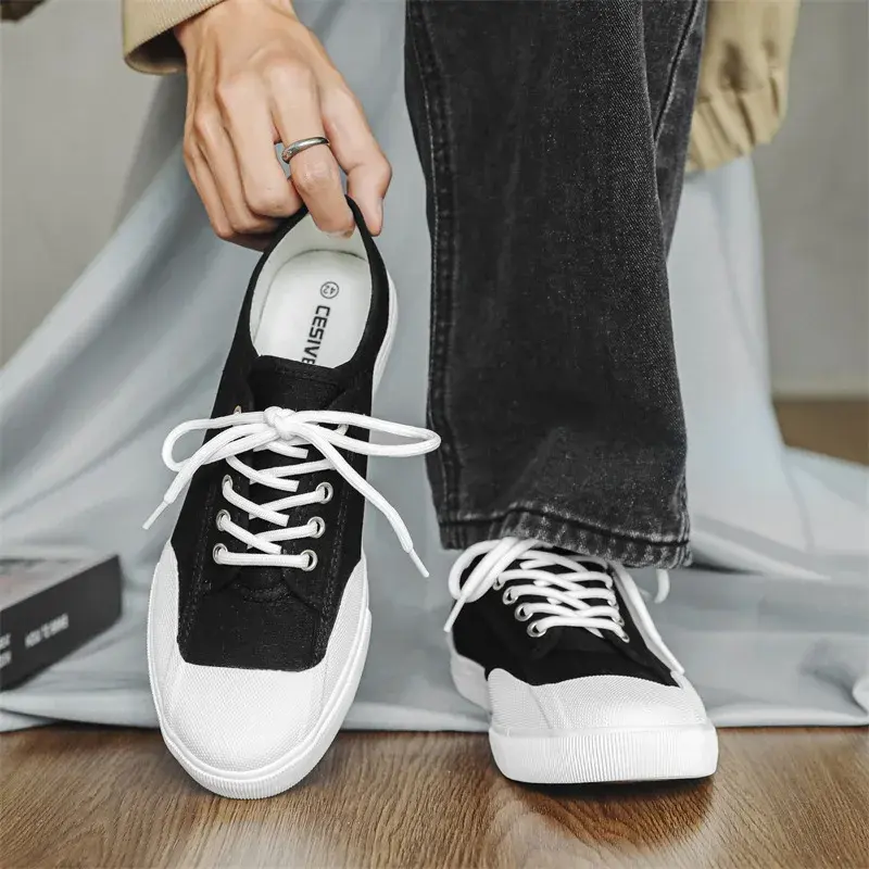 Mens Shoes Breathable Lightweight  Spring Canvas Shoe Designer Fashion Casual Outdoor Running Sneakers Zapatillas Hombre