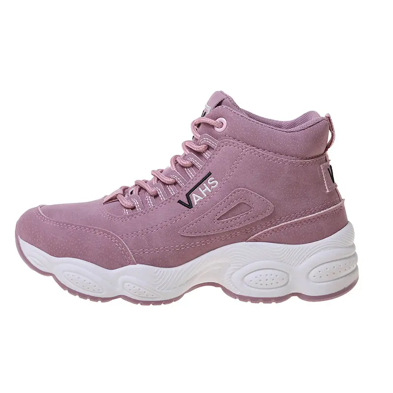 Winter Casual Plus Velvet Cotton Shoes Korean Version of High-top Daddy Shoes Female Ins Explosive Shoes Sports Shoes Women