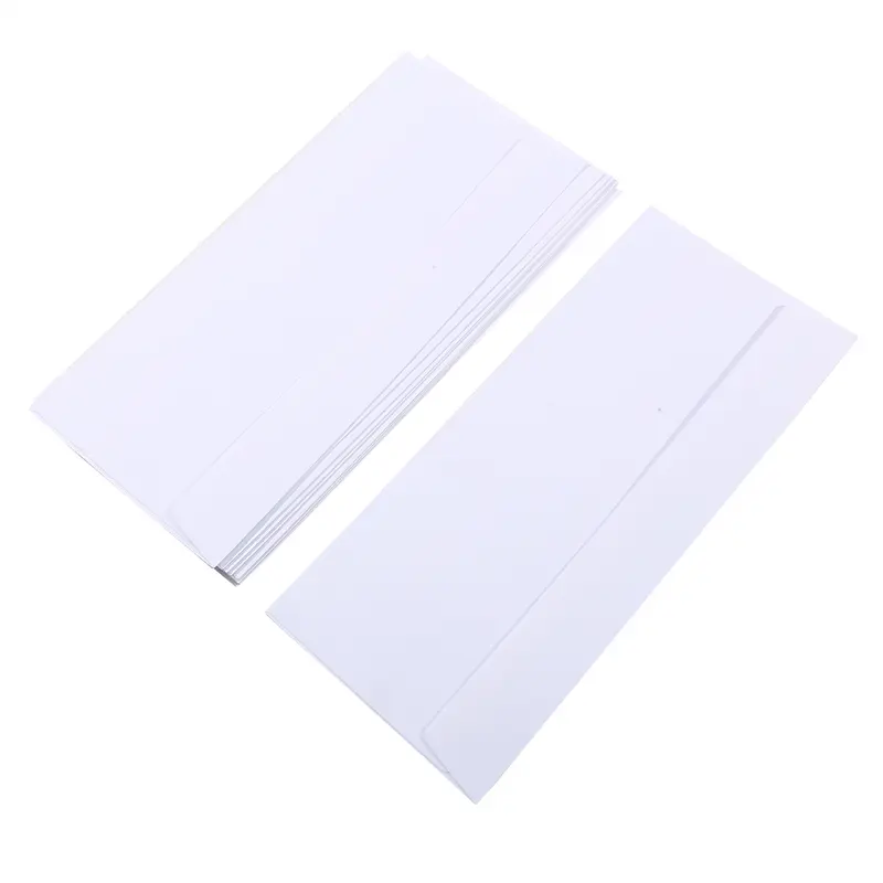 10Pcs/pack double-sided Adhesive Paper Anti-peeping Printing Inner Layer Confidential Western Business Envelope Internal Pattern