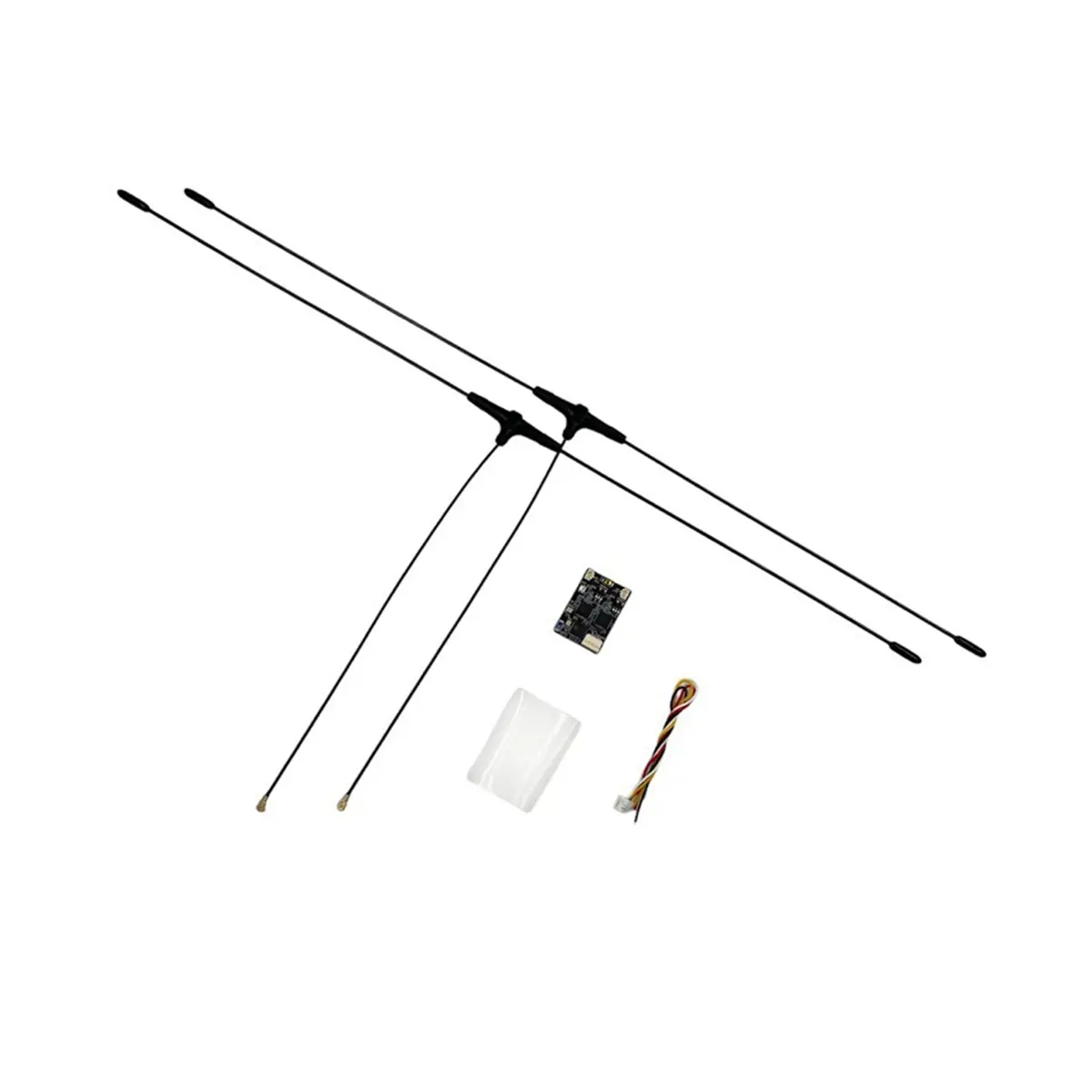 New ELRS Receiver 433Mhz RX Dual Diversity Receiver 2x100mW Built-in C3 TCXO for RC FPV Traversing Drones Parts