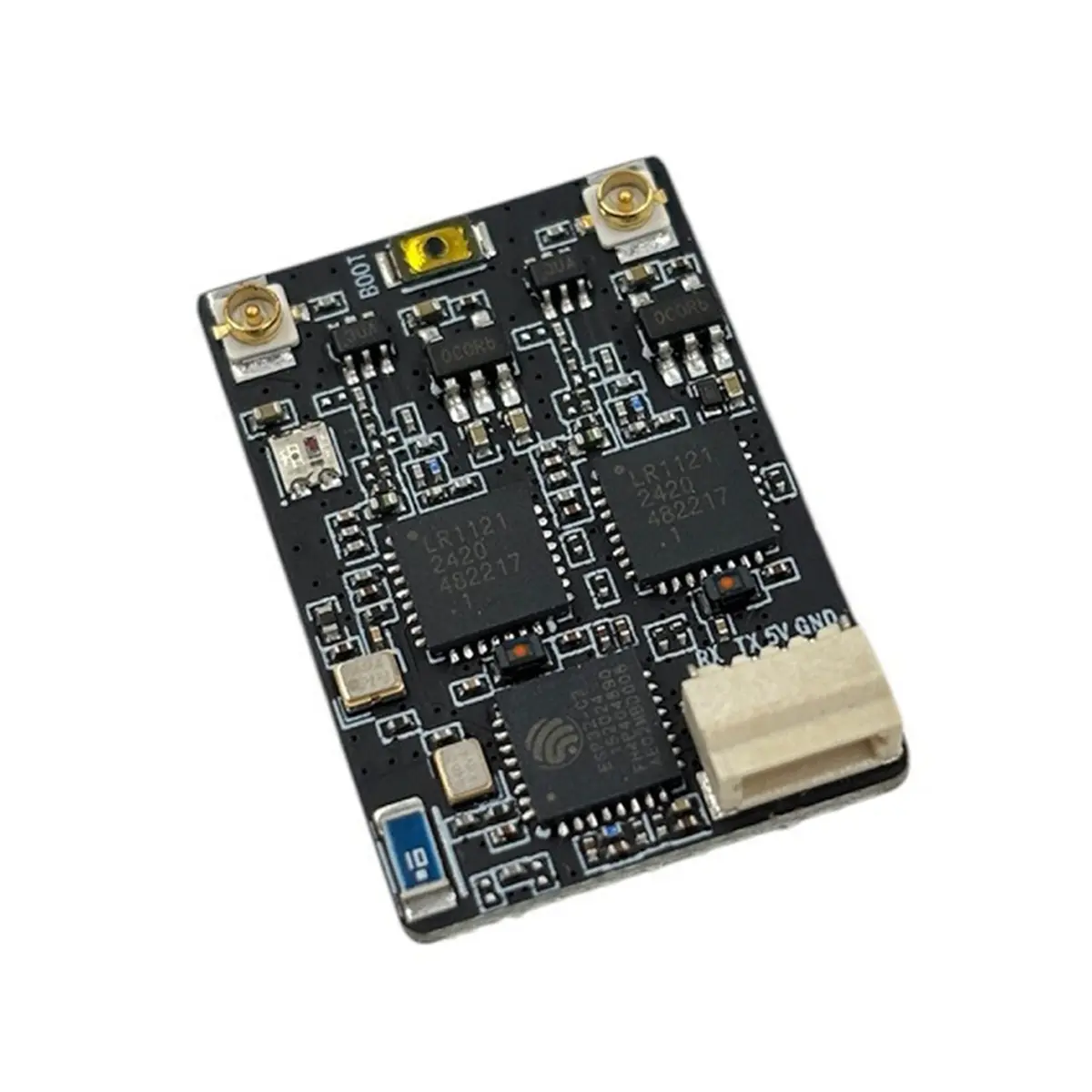 New ELRS Receiver 433Mhz RX Dual Diversity Receiver 2x100mW Built-in C3 TCXO for RC FPV Traversing Drones Parts