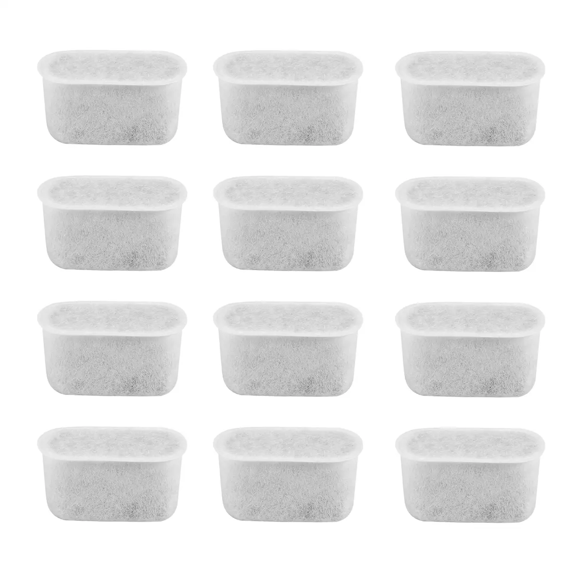 New 12 Pack Replacement Charcoal Water Filters for ALL Cuisinart Coffee Makers, DCC-RWF