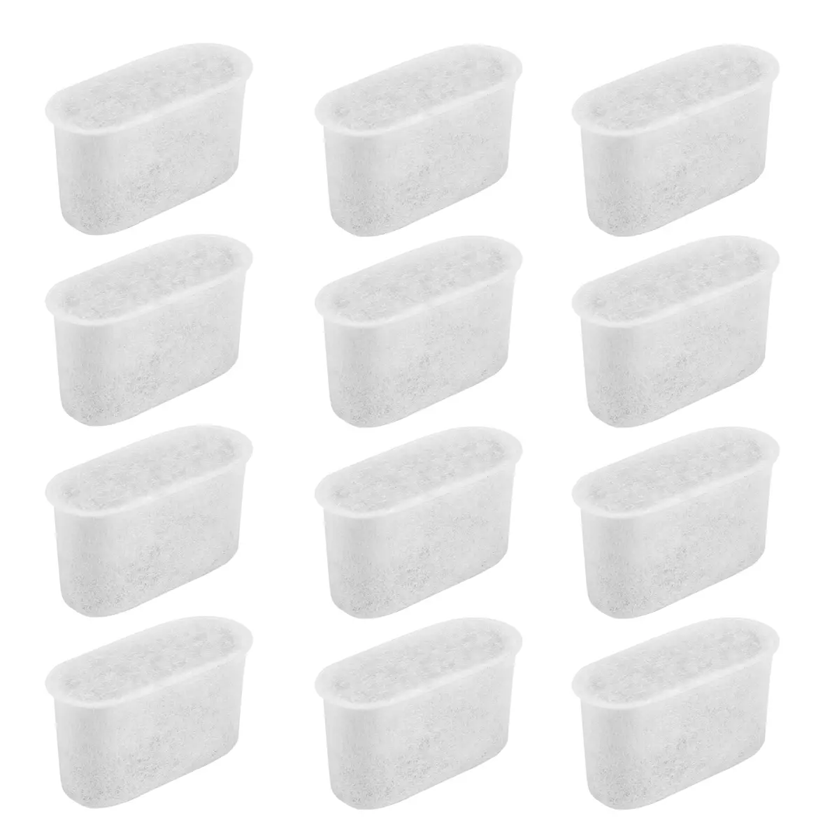 New 12 Pack Replacement Charcoal Water Filters for ALL Cuisinart Coffee Makers, DCC-RWF
