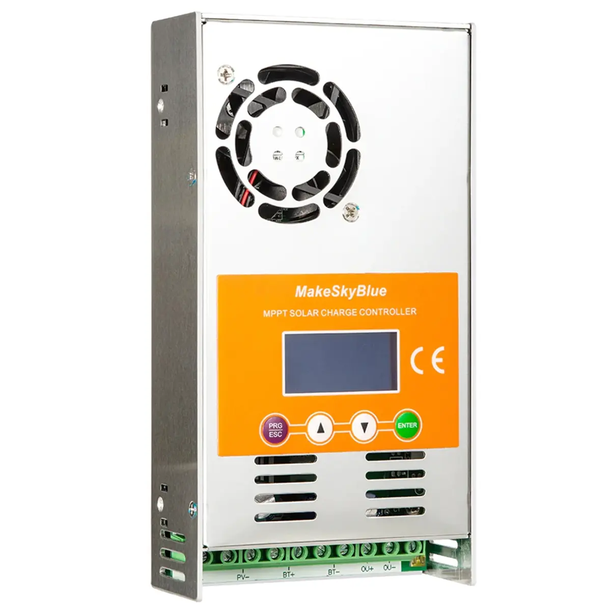 New 60A-V123 with Wifi Cloud Box MakeSkyBlue Solar Panel MPPT Charge Controller for 12V 24V 48V Lead-Acid Battery