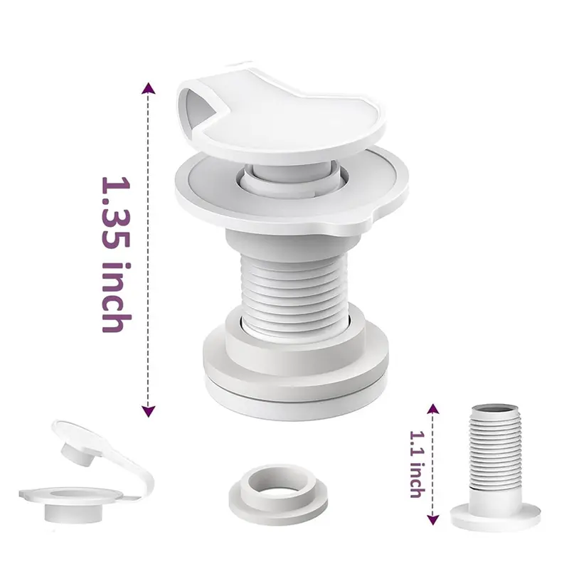 HGHO Cooler Drain Plug Cooler Plug Replacement Triple Snap Drain Plug Cooler Plug Assembly For Coolers