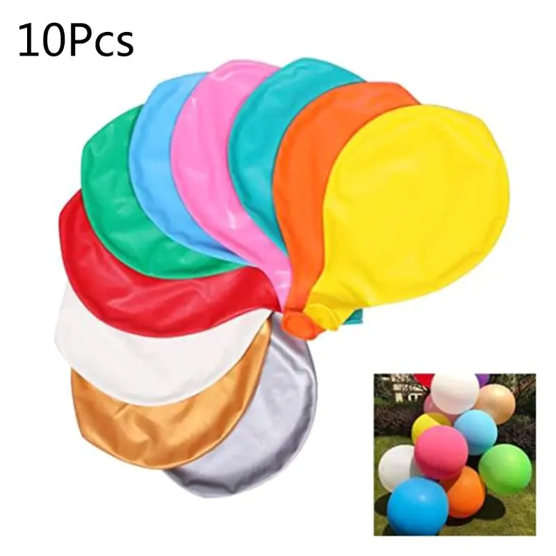 10pcs 36 Inch Giant Balloon Round Inflable Latex Jumbo Thick Balloons Wedding Party Decoration