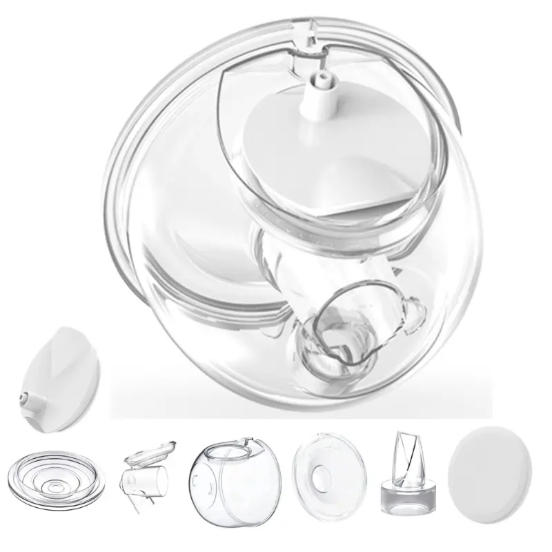 7Pcs /set for S12 Electric Breast Pump Replacement Accessory Silicone Horn Diaphragm Milk Collector Nursing Cup Duckbill Valves