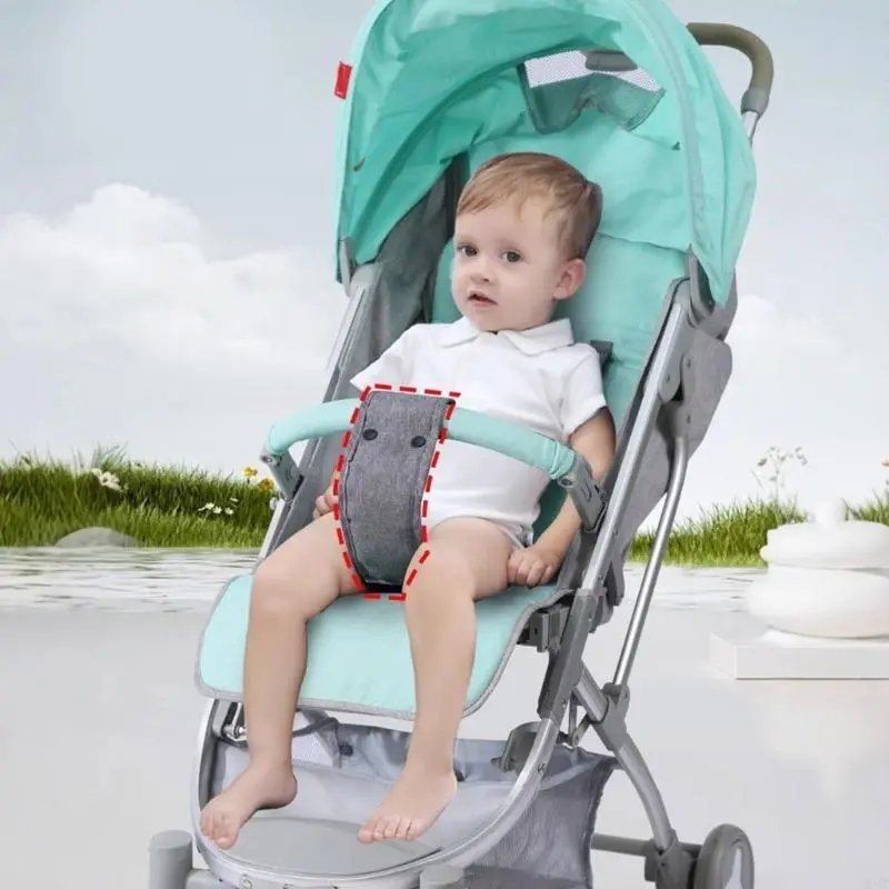 Baby Stroller Anti-Slip Protector Buggy Harness for Infant Front Belt Cover Accessories Cotton Fabric High Quality