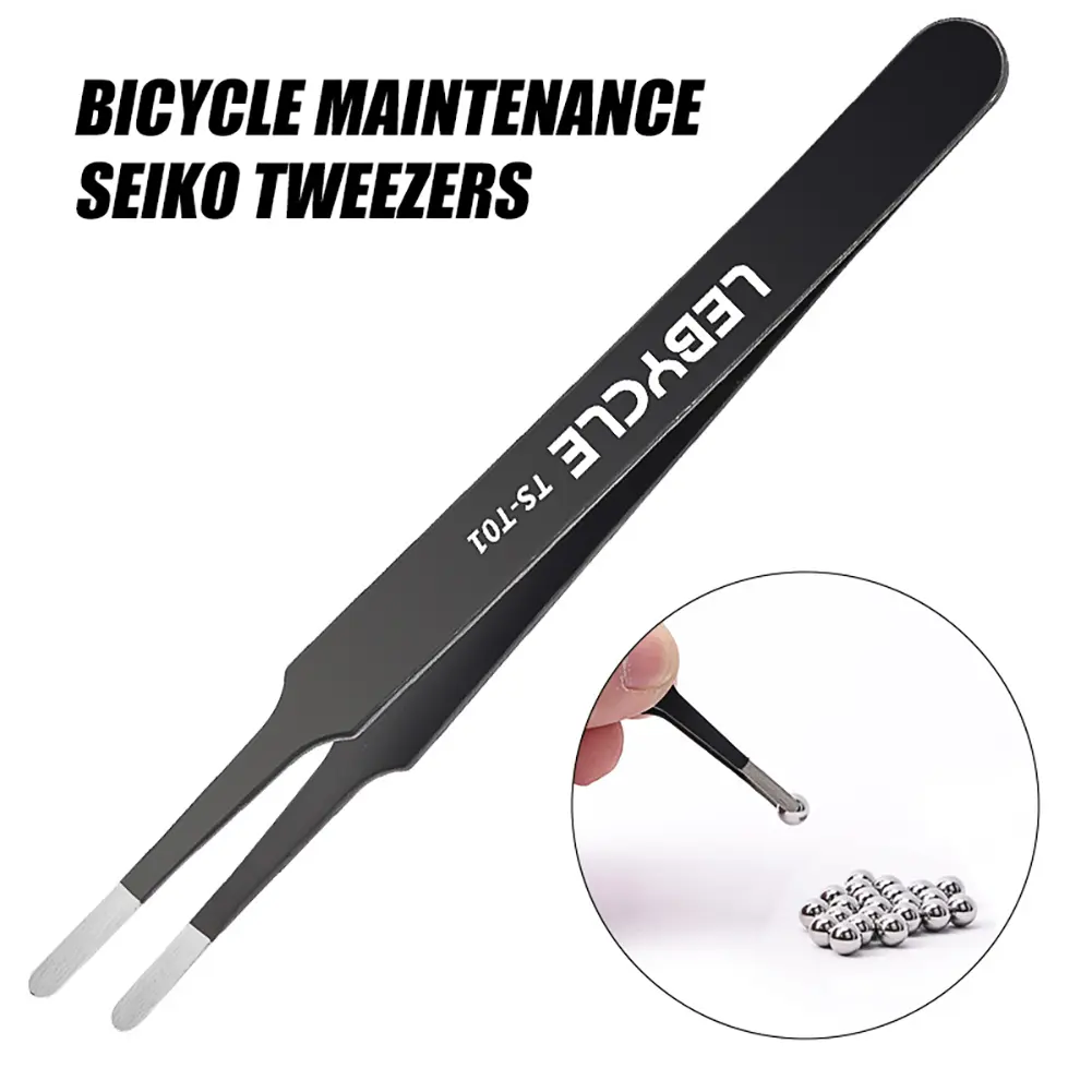 Portable Bike Remove Maintenance Tweezers Anti-skid Ball Bearing Sealing Ring Removal Tweezers Wear-resistant Repair Accessories